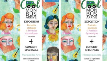 Exposition « Portrait statique et portrait dynamique » du 10 au 28 septembre + concert « Mariage des arts » le 15/09